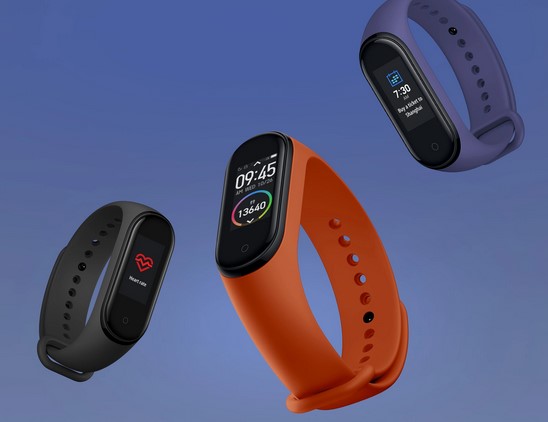 Xiaomi Mi Band 4 mehrere Farben